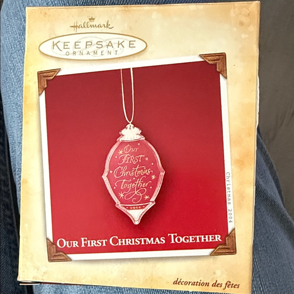 Hallmark Keepsake Ornament - Our First Christmas Together